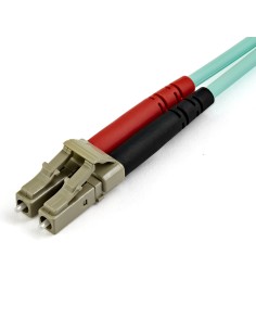 Cable de 10m de Fibra Óptica Multimodo LC/UPC a LC/UPC OM4 - 50/125µm - Fibra LOMMF/VCSEL - Redes de 100G - Cable LSZH - Baja P 2